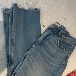 Loft High Rise Kick Crop Jeans